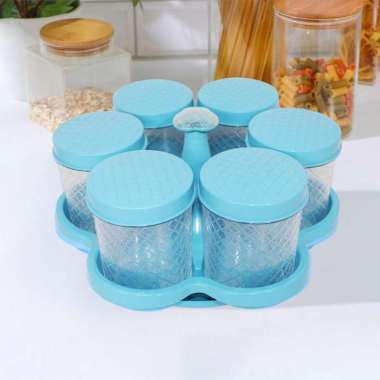 ONE-C1246 Toples Kue Kering Lebaran Set Nampan Wadah Snack Tray Food Container/ Tempat Kue Set Nampa