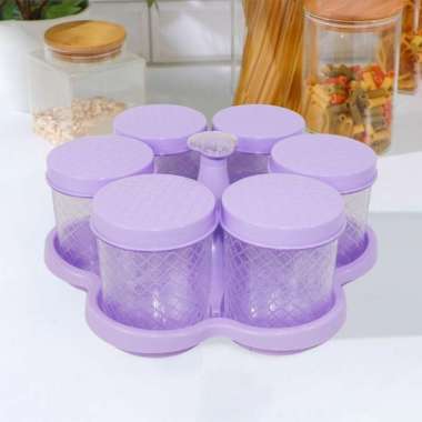 ONE-C1246 Toples Kue Kering Lebaran Set Nampan Wadah Snack Tray Food Container/ Tempat Kue Set Nampa