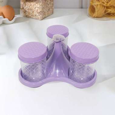 ONE-C1246 Toples Kue Kering Lebaran Set Nampan Wadah Snack Tray Food Container/ Tempat Kue Set Nampa