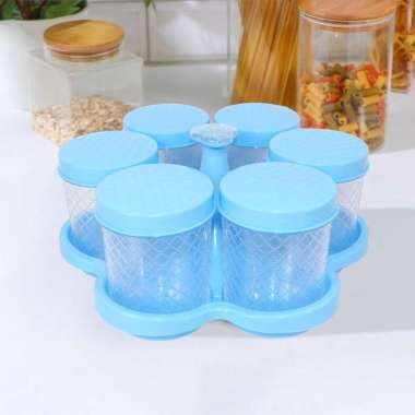 ONE-C1246 Toples Kue Kering Lebaran Set Nampan Wadah Snack Tray Food Container/ Tempat Kue Set Nampa