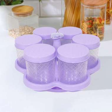 ONE-C1246 Toples Kue Kering Lebaran Set Nampan Wadah Snack Tray Food Container/ Tempat Kue Set Nampa