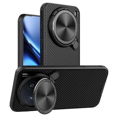 Case Vivo X200 Pro / X200 Pro mini Nillkin CamShield Prop Magnetic MagSafe Camera Cover Stand Casing