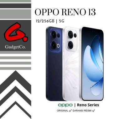 Oppo Reno 13 5G 12/256GB Garansi Resmi Luminous Blue