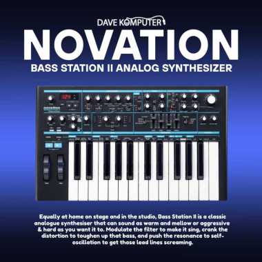 Novation Bass Station II Analog Synthesizer