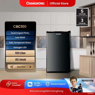 Kulkas Changhong CBC-100 92L Top Freezer Portable