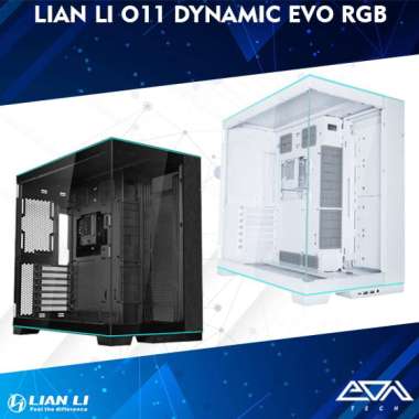 LIAN LI O11 DYNAMIC EVO RGB PC Gaming Case | Casing E-ATX Front/Left Tempered Glass/Two L-Shape RGB 