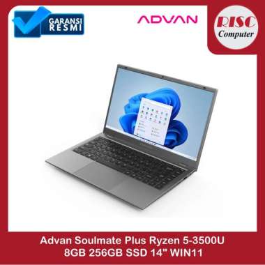 Advan Soulmate Plus Ryzen 5-3500U 8GB 256GB SSD 14" WIN11