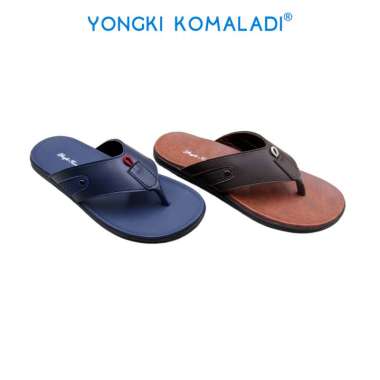 YONGKI KOMALADI NICCO SANDAL PRIA OL-AD4106-25 39 Coffee