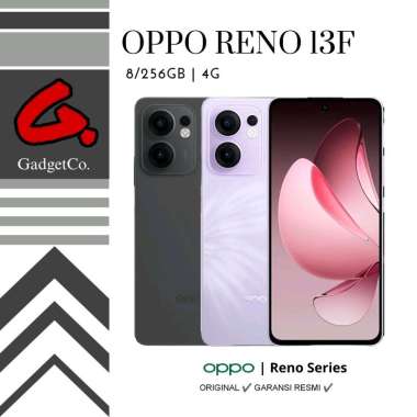 Oppo Reno 13F 4G 8/256GB Garansi Resmi Plume Purple