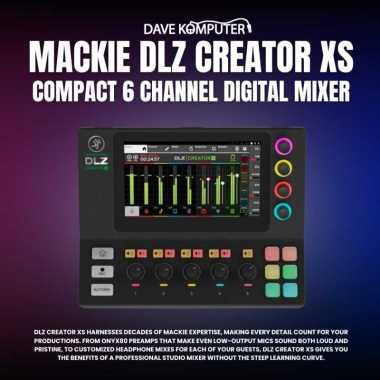 Mackie DLZ Creator XS Compact 6-channel Digital Mixer