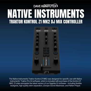 Native Instruments Traktor Kontrol Z1 MK2 DJ Mix Controller
