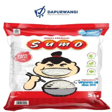 Sumo Beras Premium Packaging 5Kg - Merah