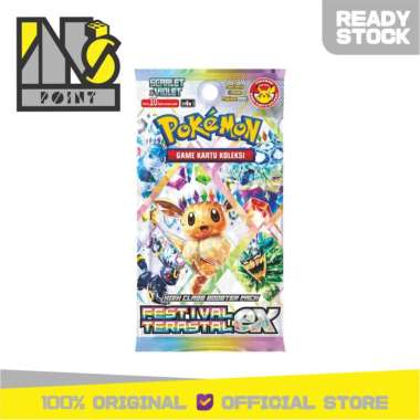 Pokemon TCG Indonesia - Sv8a Festival Terastal Box (Isi 10 Pack)