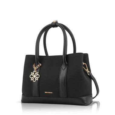 Tas Wanita Les Catino Jasper Satchel -Black/Black