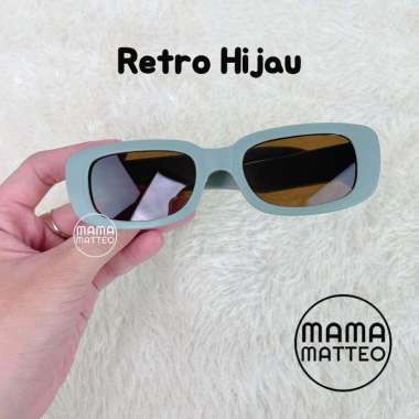 Kacamata Hitam Gaya Bulat Anak Lucu / Kids Sunglasses Bear No Frame Bunny / Kaca Mata Kecil Mini KAC
