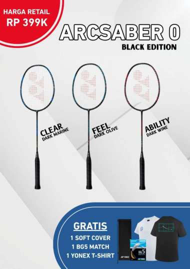 YONEX Badminton Frame ARCSABER 0 CLEAR ARC0CEX 4UG5 DARK MARINE