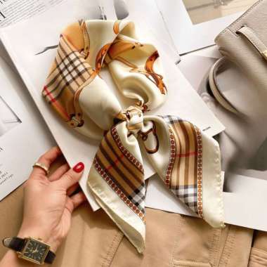 ABIGAIL 70x70cm Korean syal scarf leher scarf tas neck scarf 247