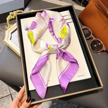 ABIGAIL 70x70cm Korean syal scarf leher scarf tas neck scarf 238