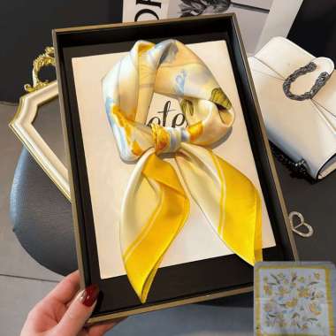 AVERY 70x70cm Korean syal scarf leher scarf tas neck scarf 482