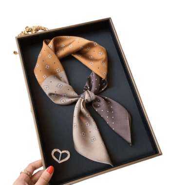 ALILA 70x70cm Korean syal scarf leher scarf tas neck scarf 28