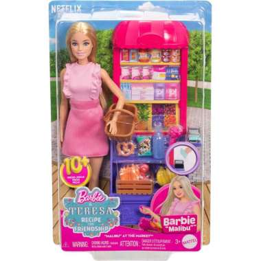 Barbie and Teresa Recipe for Friendship Fashion - Malibu at the Market Theme JCT05