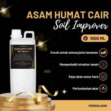 Pupuk Asam Humat Cair | Asam Humat Cair 1000 ml | Pupuk Cair Organik