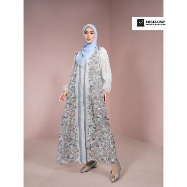 Nada Puspita Whisper of Serenity Shirt Dress - White L