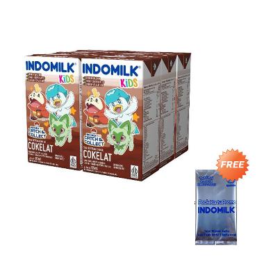 Promo Harga Indomilk Susu UHT Kids Cokelat 115 ml - Blibli