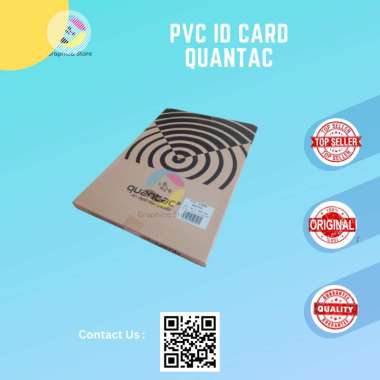 PVC ID Card Laser QUANTAC | Name Tag | ID Card [PROMO]