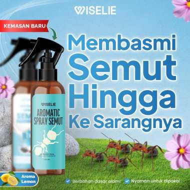 Wiselie - Anti Semut Aromatic Spray Penghilang Semut Efektif Pengusir Semut Aman dan Alami Dijamin A