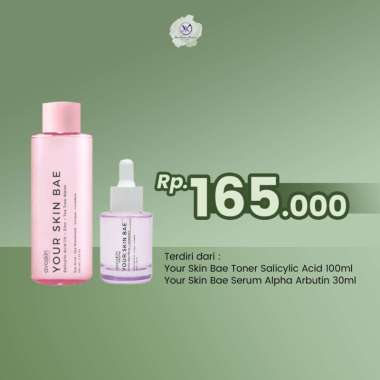 Bundling Avoskin Toner Salicylic Acid 100ml + Serum Alpha Arbutin 30ml