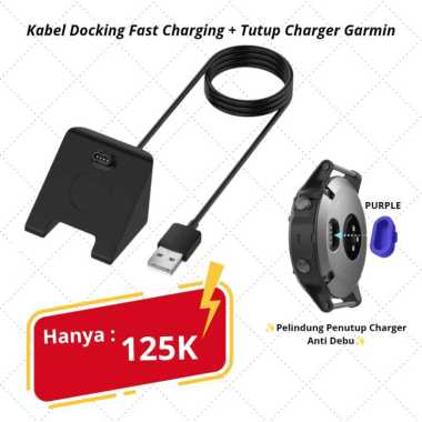 Charger docking Compatible untuk Garmin Fenix 8 51MM EPIX PRO 3 ENDURO 7X 6X 5X PRO PLUS D2 BRAVO CH