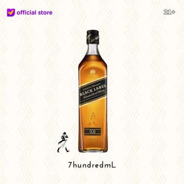 Johnnie Walker Black Label - Blended Scotch Whisky 1000mL