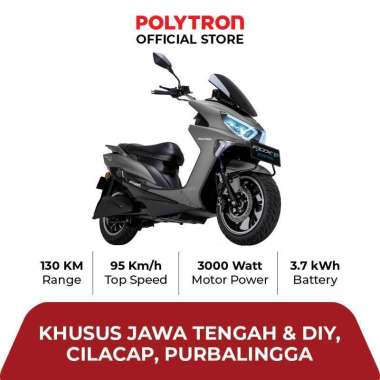 Subsidi Polytron Fox R Electric Sepeda Motor Listrik - OTR Jawa Tengah & Yogyakarta, Cilacap, Purbal
