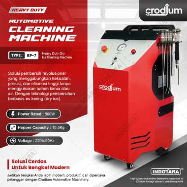 Ice Blasting Machine / Crodium Heavy Duty Dry Ice Blasting Machine BP-7