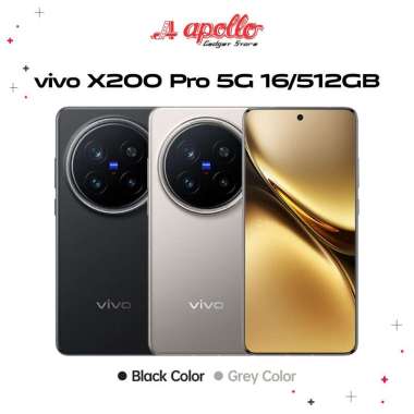 VIVO X200 Pro 5G 16/512GB Garansi Resmi Indonesia Handphone HP Smartphone Grey