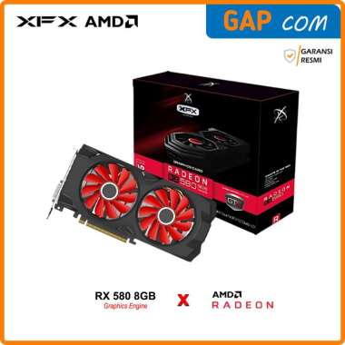 VGA XFX AMD Radeon RX 580 GTS 8GB GDDR5 Graphics Card - RX580