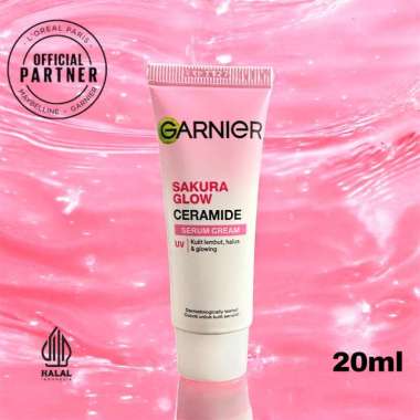 GARNIER SAKURA GLOW UV SERUM DAY CREAM 20ML