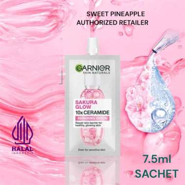 ( Sachet ) Garnier Sakura Glow 30x Booster Serum 7.5ml