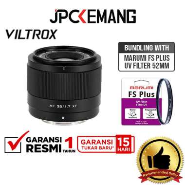 JPC KEMANG Viltrox AF 35mm f1.7 Air for Fujifilm XF Mount Lens Viltrox 35 mm f/1.7 Fuji Air GARANSI