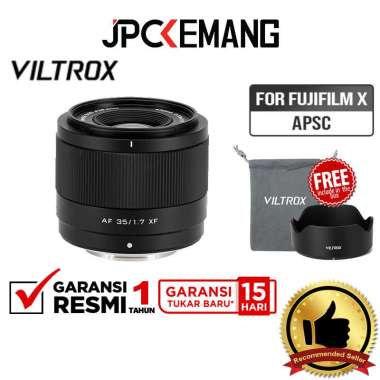 JPC KEMANG Viltrox AF 35mm f1.7 Air for Fujifilm XF Mount Lens Viltrox 35 mm f/1.7 Fuji Air GARANSI