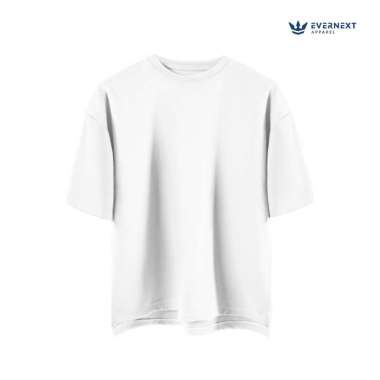 EVERNEXT - KAOS BOXY TEE PRIA KAOS POLOS PRIA KAOS RYU T-SHIRT KAOS PRIA DEWASA NAVY OVERSIZE BAJU P