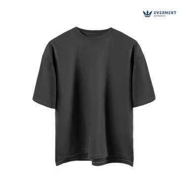 EVERNEXT - KAOS BOXY TEE PRIA KAOS POLOS PRIA KAOS RYU T-SHIRT KAOS PRIA DEWASA NAVY OVERSIZE BAJU P
