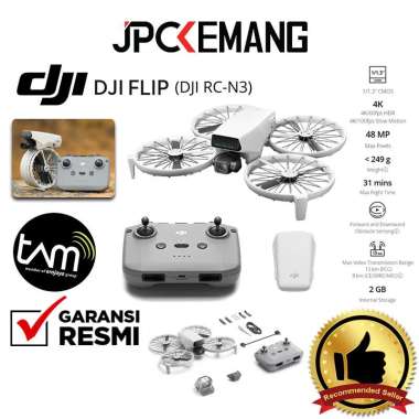 JPC KEMANG DJI Flip Basic with DJI RC-N3 Drone Camera DJI Drone GARANSI RESMI
