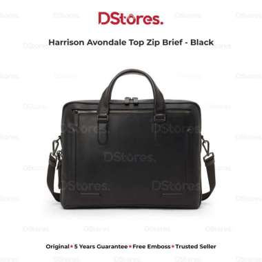 Jual Tumi Harrison Seneca Slim Brief - Black Pebbled Di Seller Ns