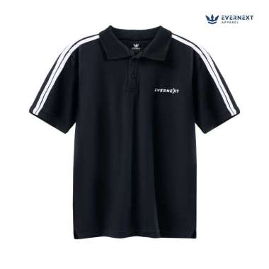EVERNEXT - KAOS KERAH PRIA POLO EDGE POLOS CASUAL DISTRO TERBARU M
