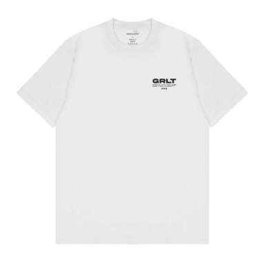 Greenlight Men's T-Shirt Short Sleeve Regular Fit Cotton Logo Script Mad OL-C241224 White L