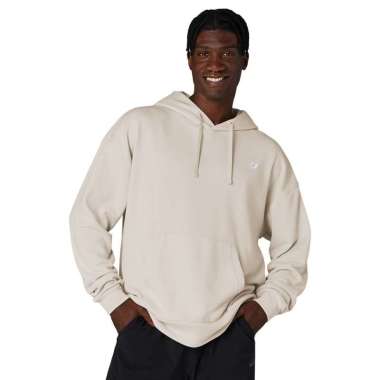 ASICS Men Sweat Relaxed Pullover Hoodie-2031E699.253 L Oatmeal