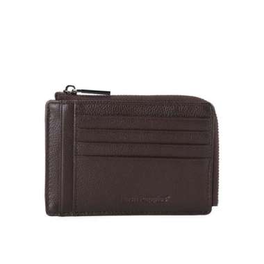 Hush Puppies Jamison Card Holder Pria 02 Dark Brown