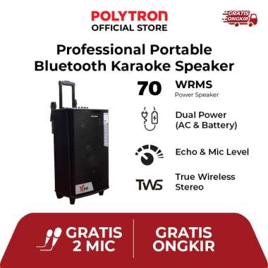 POLYTRON Speaker Aktif Portable PAS PRO10F7
